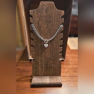 Wood Necklace Display